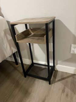 Moving Sale: Tall Nightstand/ Side Tables (Set of 2)
