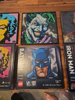 Lego batman portrait