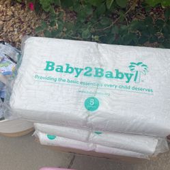 New Baby Pampers Size 5  50 Pampers On Each  Package  For 10 Dollars Or Best Offer On Each Package 