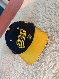Instinct 26 Snapback Hat Black Yellow