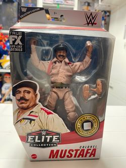 WWE Elite Collection Colonel Mustafa Action Figure NIB!