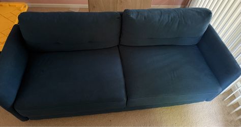 Blue couch