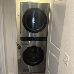 LG front load HE washer and dryer
