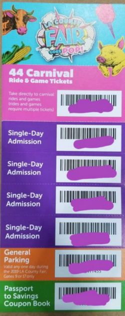 L.a county Fair tickets 2019