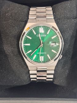 Citizen Automatic Tsuyosa Watch Green Dial
