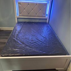 Queen Mattress With Box Spring, Bed Frame, Full Foam Mattress, Cash On Delivery