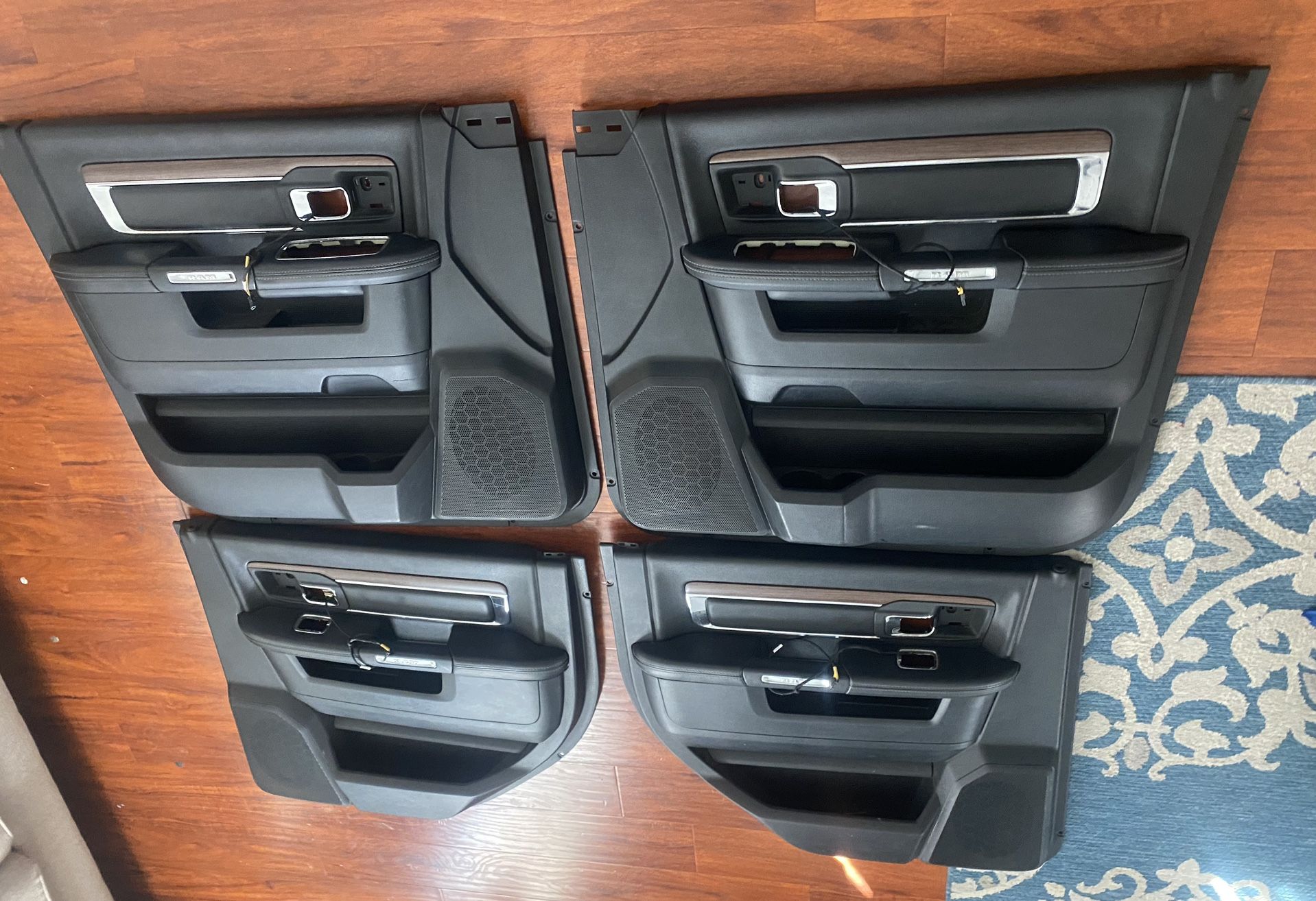 RAM 1(contact info removed) LARAMIE Front and Rear Door Interior Panels YRS 13-18