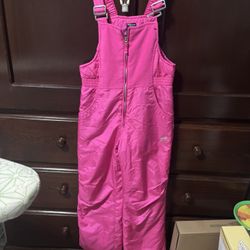 Hoverol De Niña Para Hir Ala Nieve Color Rosa Talla L 10/12 En Buenas Condiciones $10 