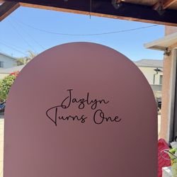 Custom Back Drop 