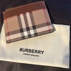 Burberry Mens Cardholder Wallet 