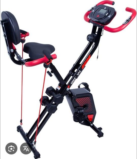 Exercise Bike With Bands