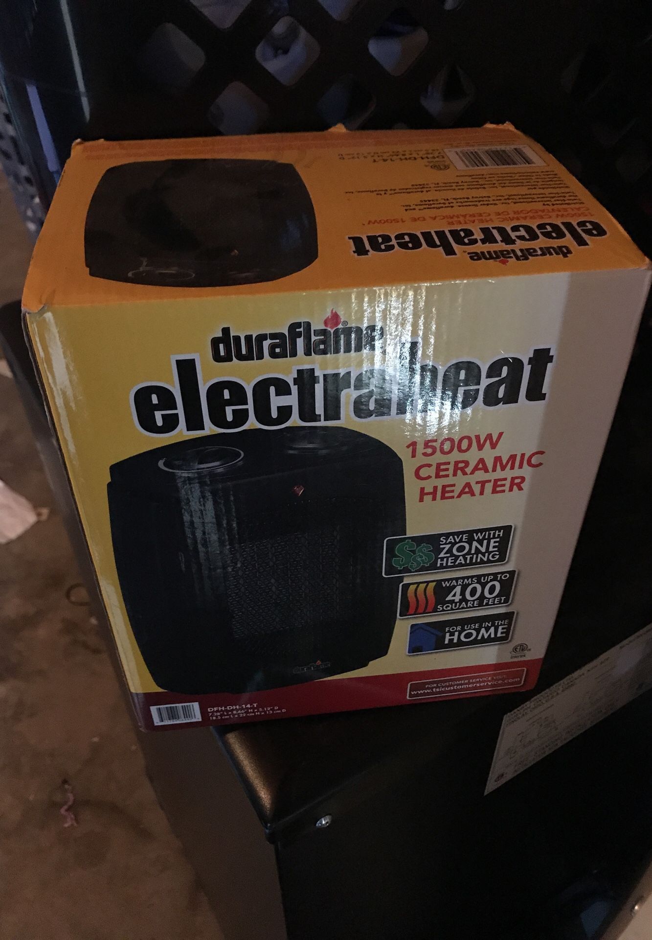 Duraflame electraheat personal space heater for Sale in Lancaster, CA -  OfferUp