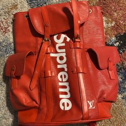 Louis Vuitton  X Supreme Christopher Backpack 