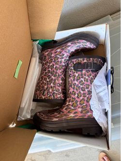 Women’s leopard Rain Boots
