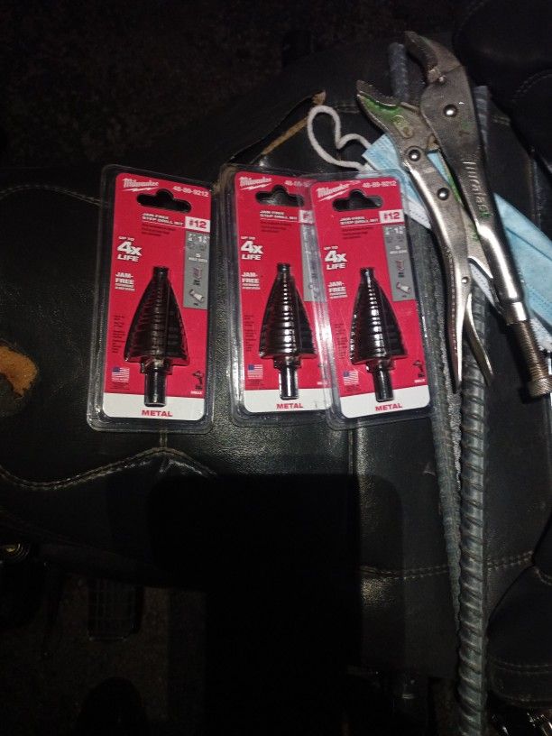 Milwaukee Step Drill Bits Number 12