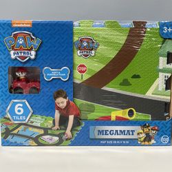 Paw Patrol 6Piece Tile Megamat