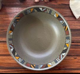Retired Denby Marrakesh 11” Pasta Serving Bowl Dish