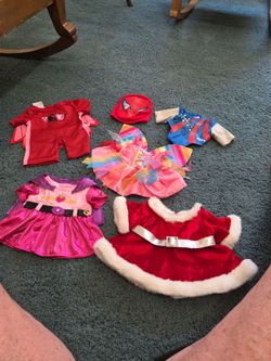BUILD-A-BEAR OUTFITS/COSTUMES SEE DESCRIPTION