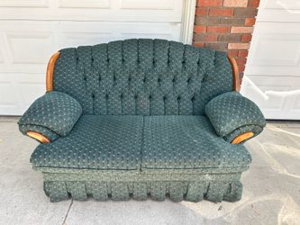 Green Love Seat