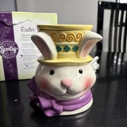 SCENTSY Lighted Easter Bumny Wax Warmer