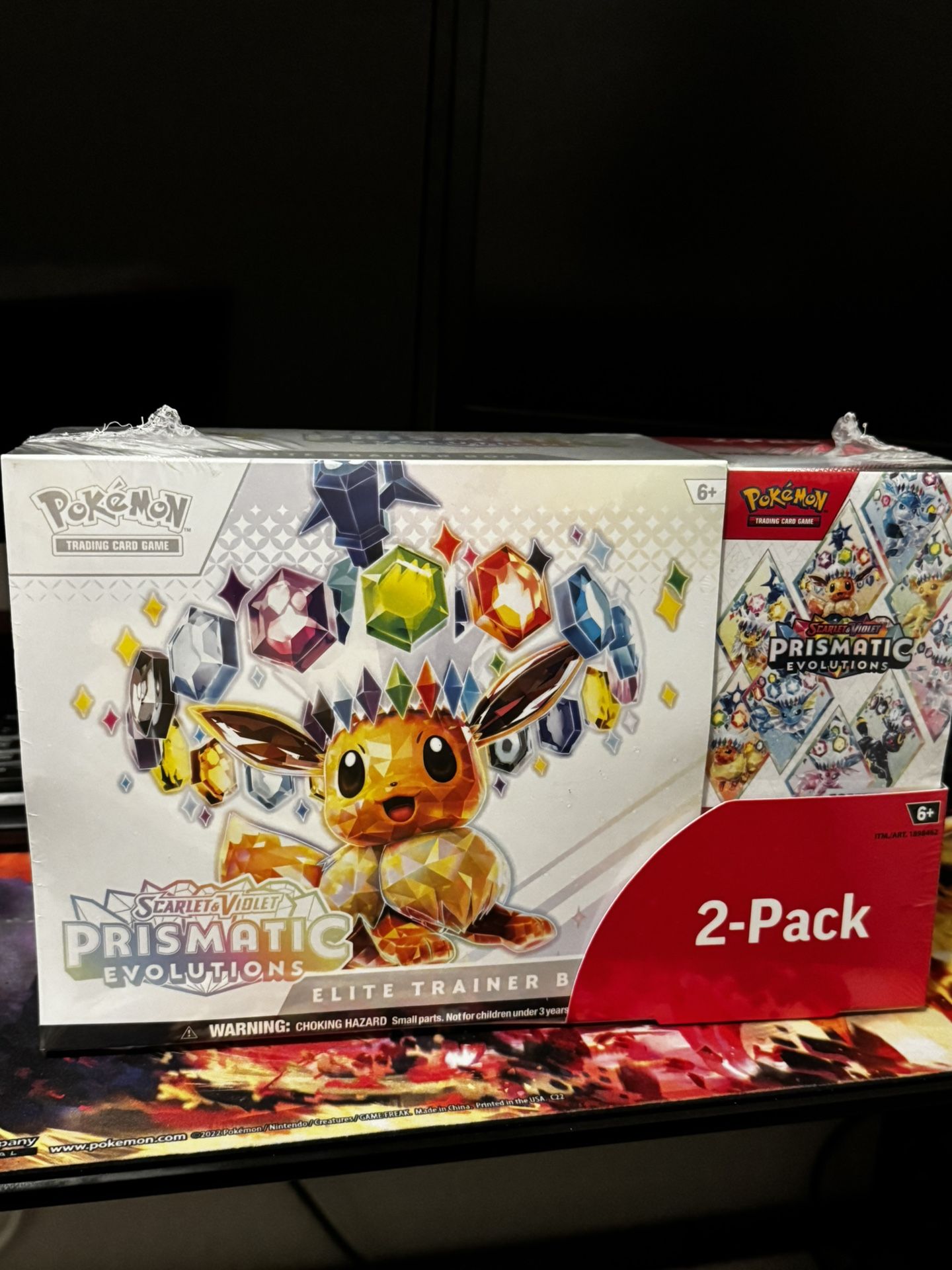 prismatic evolution etb & booster bundle