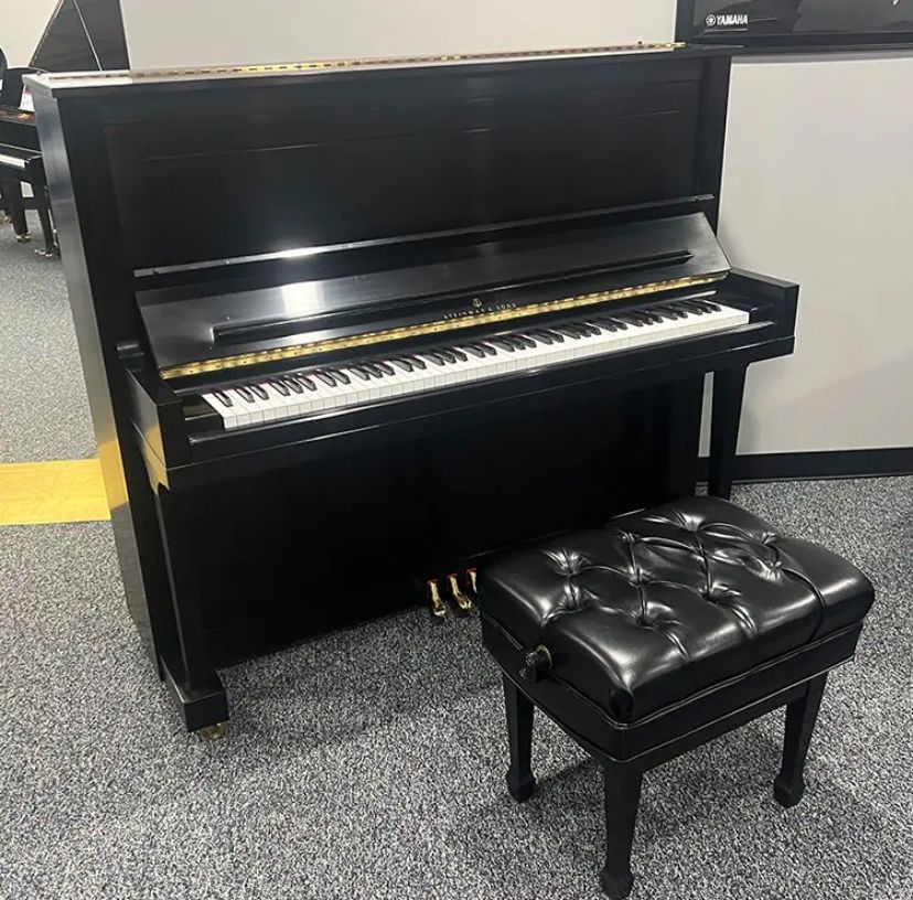 Steinway Model K Full Upright Piano