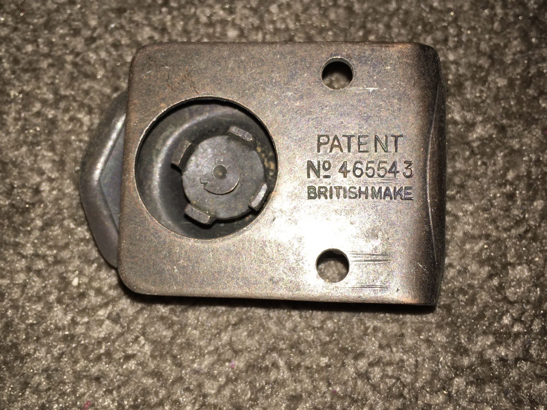 Lot Of 19 Vintage Brass tone British made cabinet knob Pulls