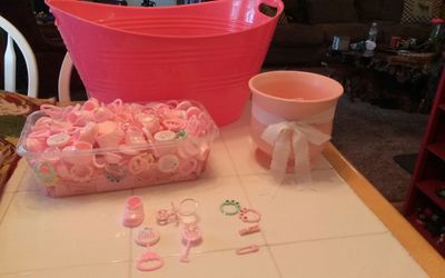 BABY SHOWER ITEMS AND MORE FLOWER ARRANGEMENTS