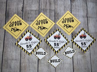 Birthday theme cutouts