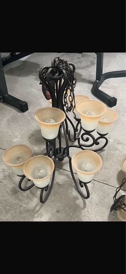 FREE. TWO CHANDELIERS