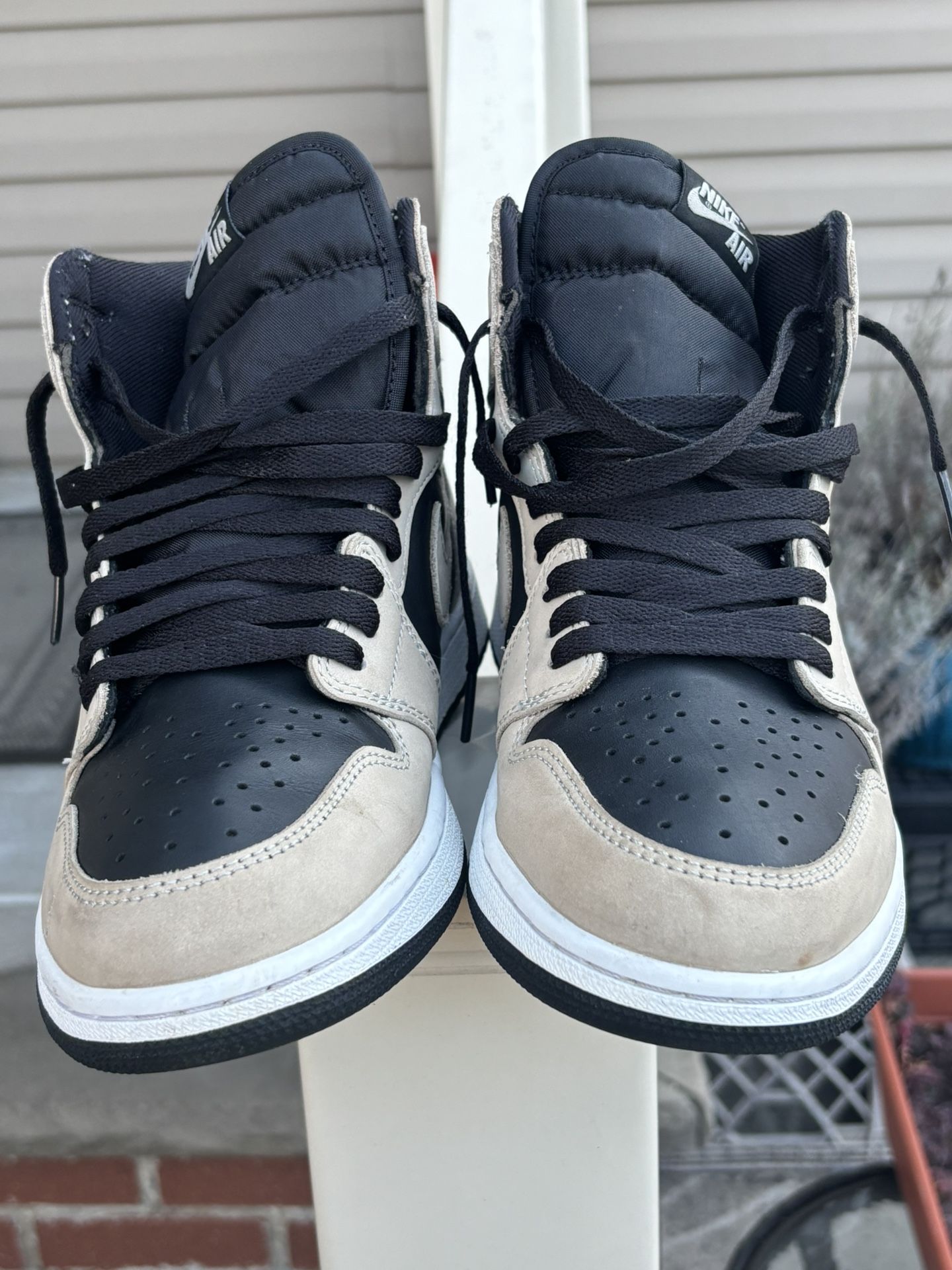 Jordan 1 Shawdows 2.0 Black/gray Men’s 9