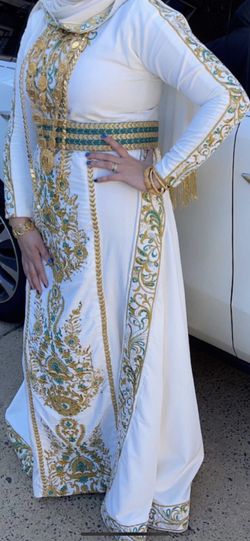 Custom Velvet Beaded Gown 