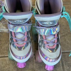 Sulifeel Kids Adjustable Roller Skates - 2 Pair