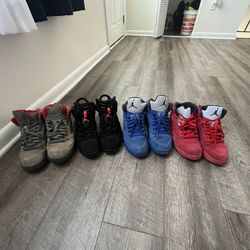 Jordans 5s And 6s 