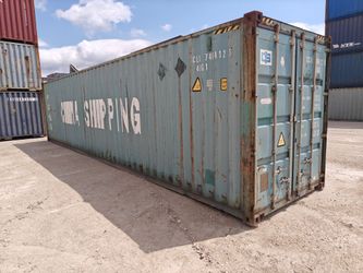40ft x 8ft Wind & Water Tight Shipping Containers For Sale