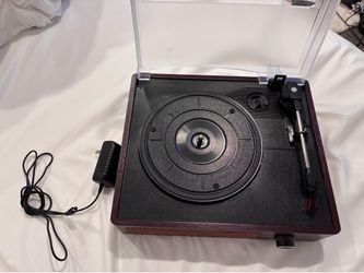 Vintage Style Turntable (Wood)