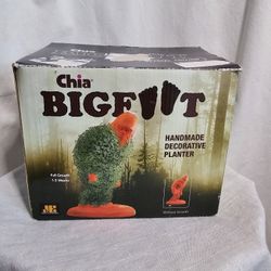 Big Foot Chia Pet New In Box Rare Item Sasquatch