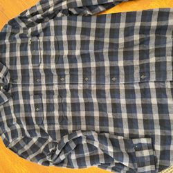 Lot Of 2 Vans Button Up Dress Shirts New Nice