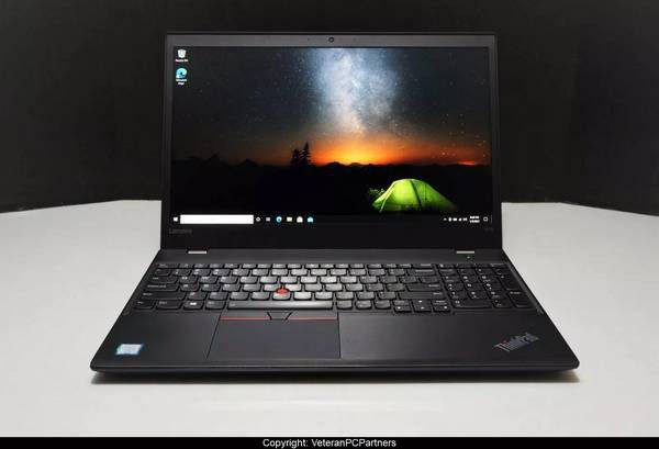 Large 15.6" Lenovo Thinkpad T570 Laptop (8GB/256GB)