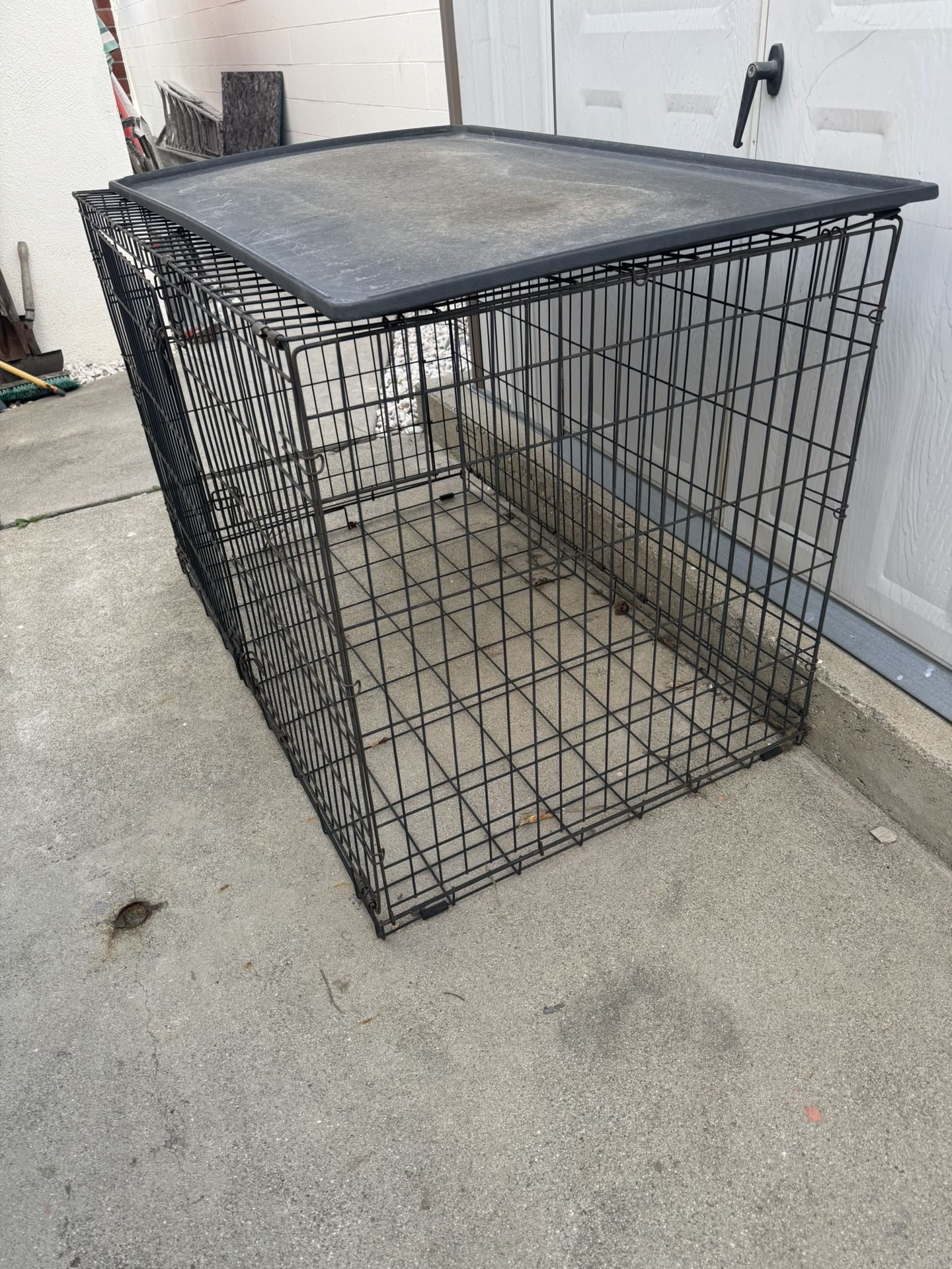 Pet Crate 48 Crate Pan MidWest Homes For Pets Metal Dog Crate