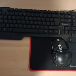 Bluestone Keyboard And Mouse With RGB