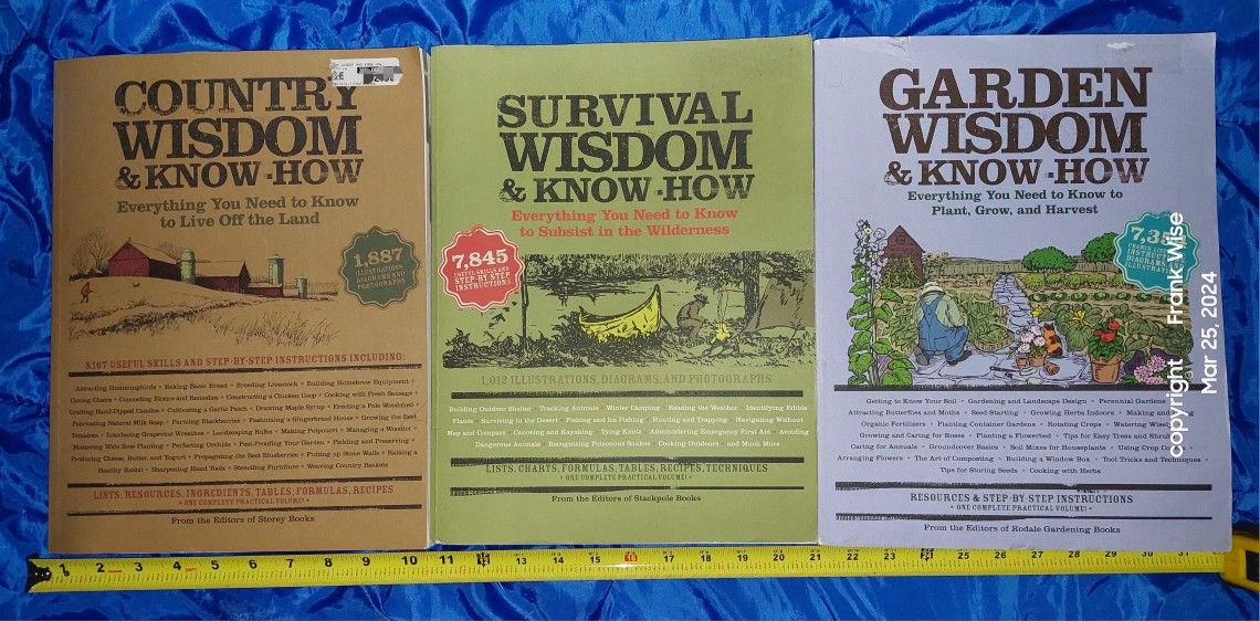 3 MASSIVE Volumes of Wisdom & Know-How