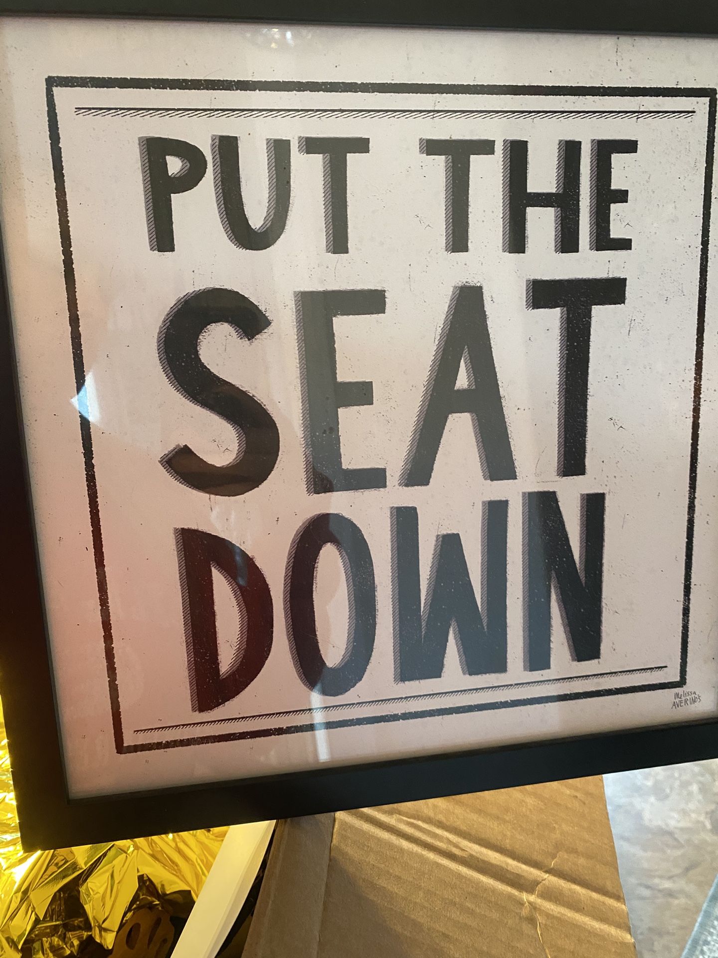 Bathroom Sign