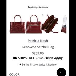 Genovese Satchel Bag