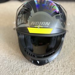 Brand new never used DOT Nolan Helmet XL!