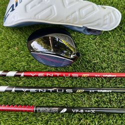 Qi10 9.0 9* Core Driver w/ shaft choice! Ventus TR 6x (Red or Black) AD VF 6-X TaylorMade Fujikura Graphite Design