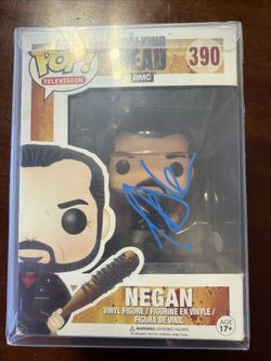 Jeffrey Dean Morgan Signed The Walking Dead Negan Funko Pop