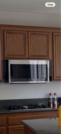 GE Profile microwave & range vent