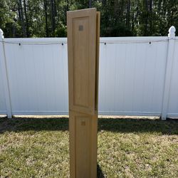 Wooden locker