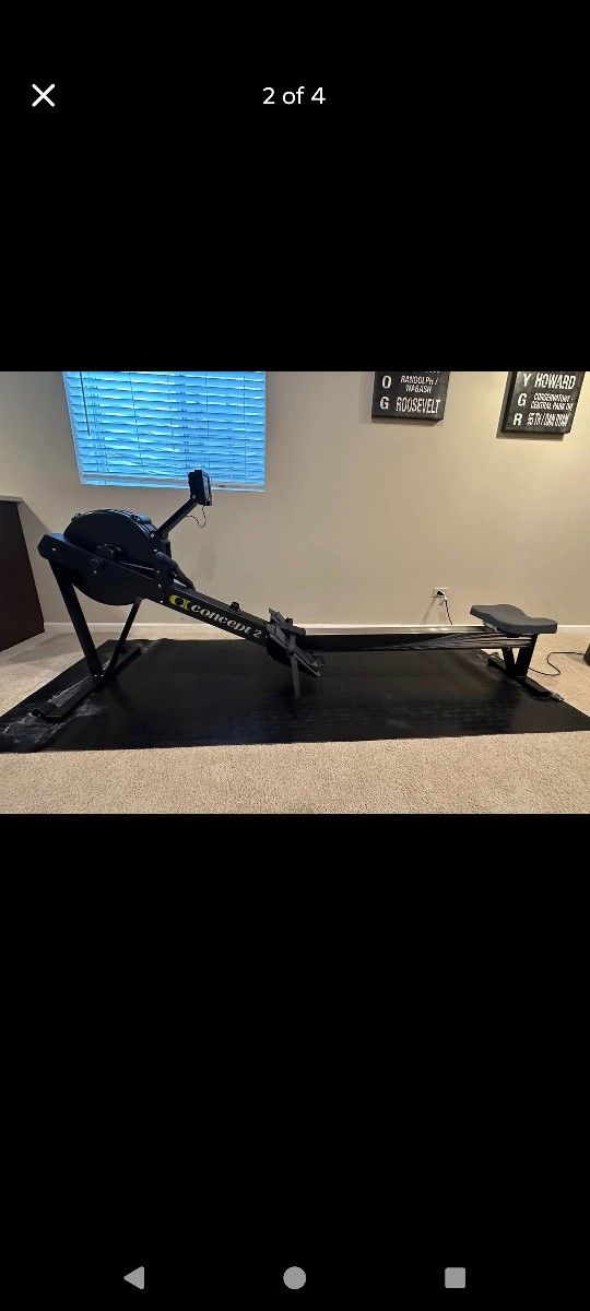 CONCEPT 2 ROWING MACHINE (LIKE NEW & DELIVERY AVAILABLE TODAY)